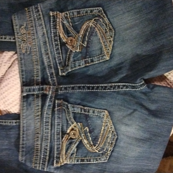 SILVER Women's Blue Suki Surplus Bootcut Denim Jeans Size 29/30 - Picture 2 of 4